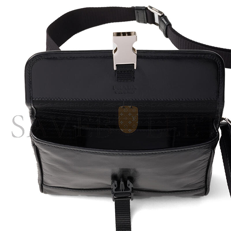 PRADA LEATHER SMARTPHONE CASE 2ZH108 (18*12.5*2.5cm) 